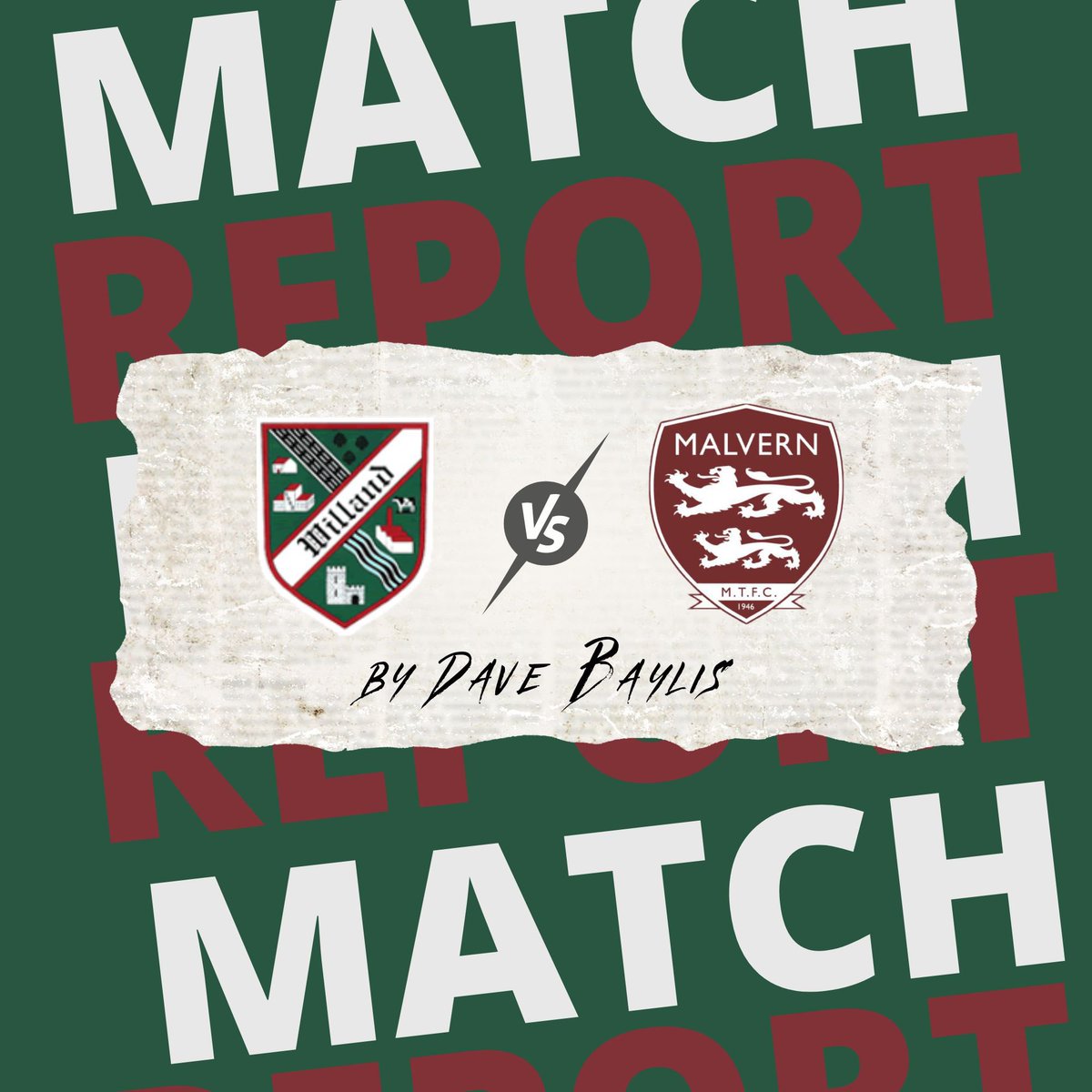 Match report ⚽️ 🆚 @MalvernTown1946 ✍️ @DiscoPistol Click below to read 👇 shorturl.at/cfkH3