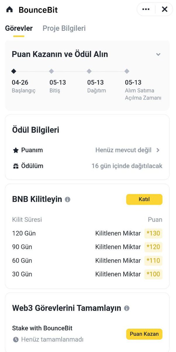 #Binance'in yeni platformu olan ve 13 Mayıs'ta #BOUNCEbit ile işleme başlayacak olan megadrobu sizlere duyurmuştum. Öncelikle binance üye değilseniz buyrun indirimli link ile üye olun sonra nasıl kullanacağınızı anlatayım link aşağıda ... accounts.binance.com/register?ref=R… Öncelikle…