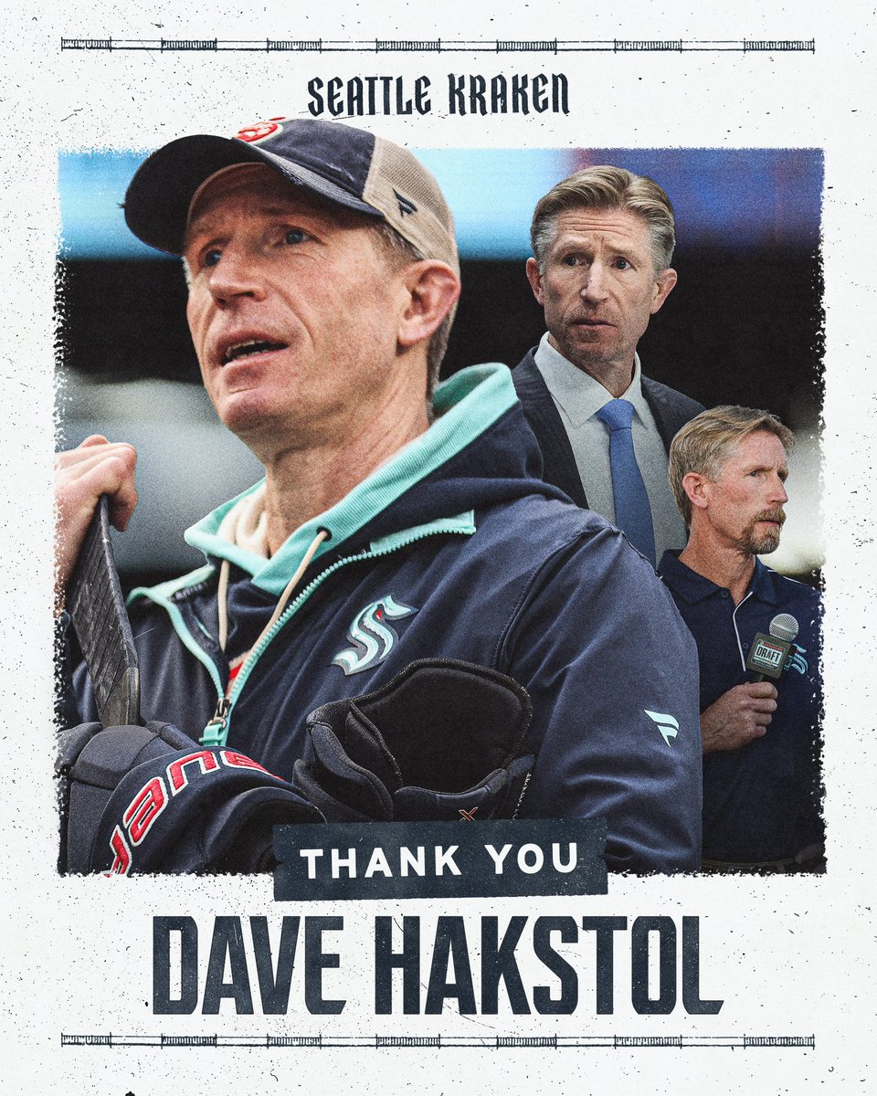 To our first-ever head coach, thank you. 
 
“Dave is a good coach and a terrific person. We wish him and his family all the best.” -General Manager Ron Francis