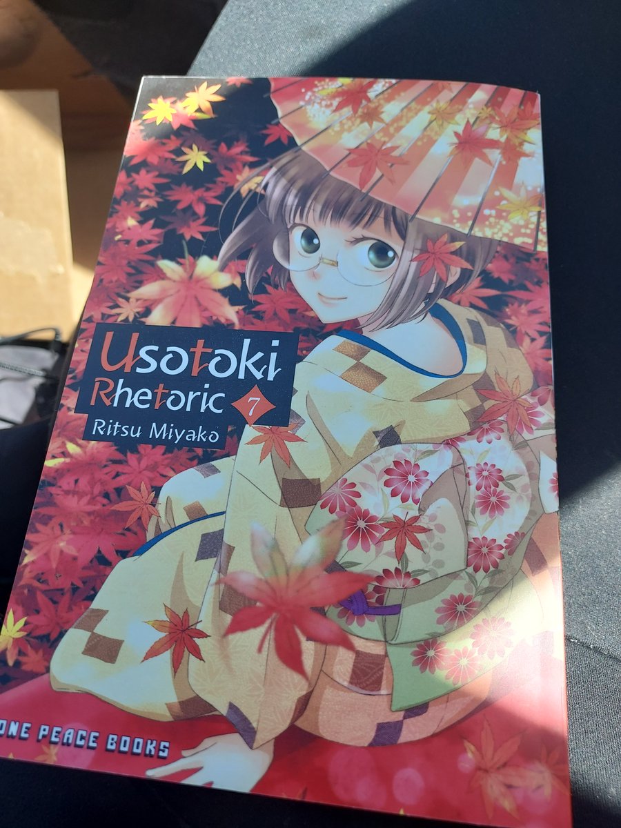 did anyone else receive volume 7 of usotoki rhetoric early from ordering through books a milion? just arrived April 29th not suppose to be released until May 28th? 
@booksamillion 
@Anime 
@manga