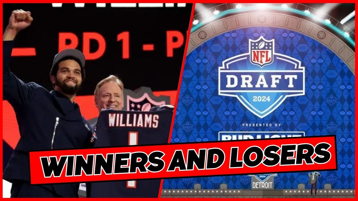 NFL Draft Recap: Aaron and Brian React! youtu.be/E9Y5Ob6ESuk
#nfl #football #calebwilliams #michaelpenixjr #drakemaye #jaydendaniels