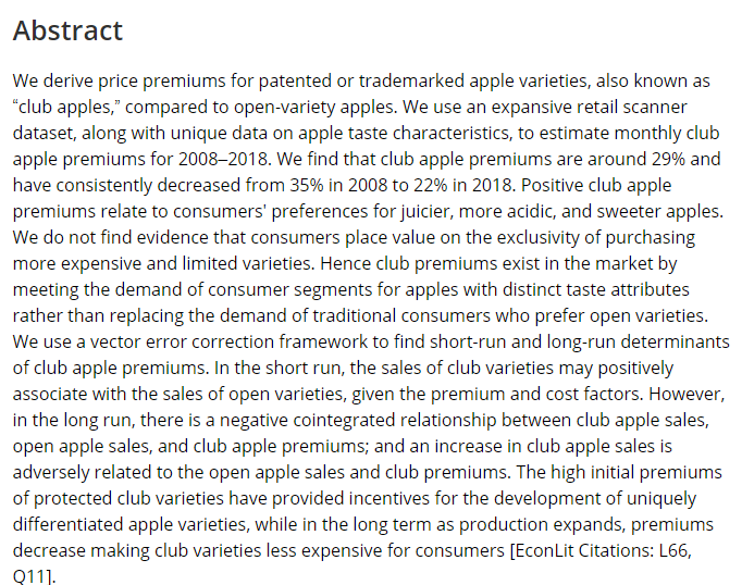 Agribusiness: an International Journal tweet media