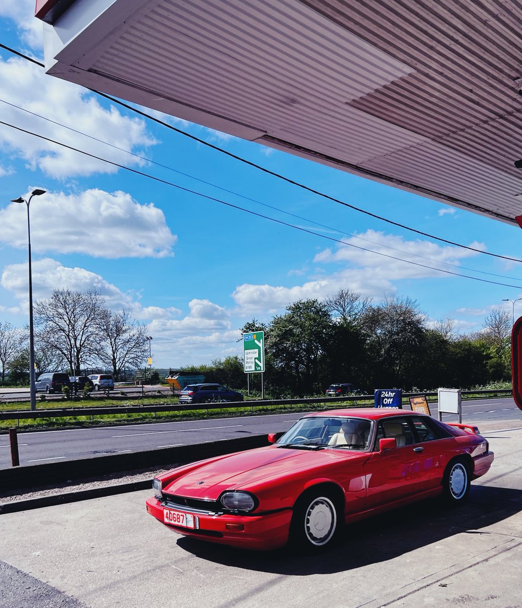 Had a lovely 100+ mile drive to deliver the XJR-S to @BonhamsCars for auction. I really do believe these are a performance bargain, with that 6.0 V12 delivering a different character to the standard XJ-S engine. Low reserve, and going live soon.