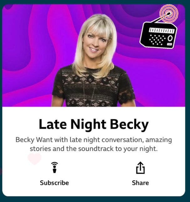 Tune in tonight to @BBC local radio to hear us chatting to @BeckyWant on Late Night Becky between 10pm and 1am. 📻📻📻