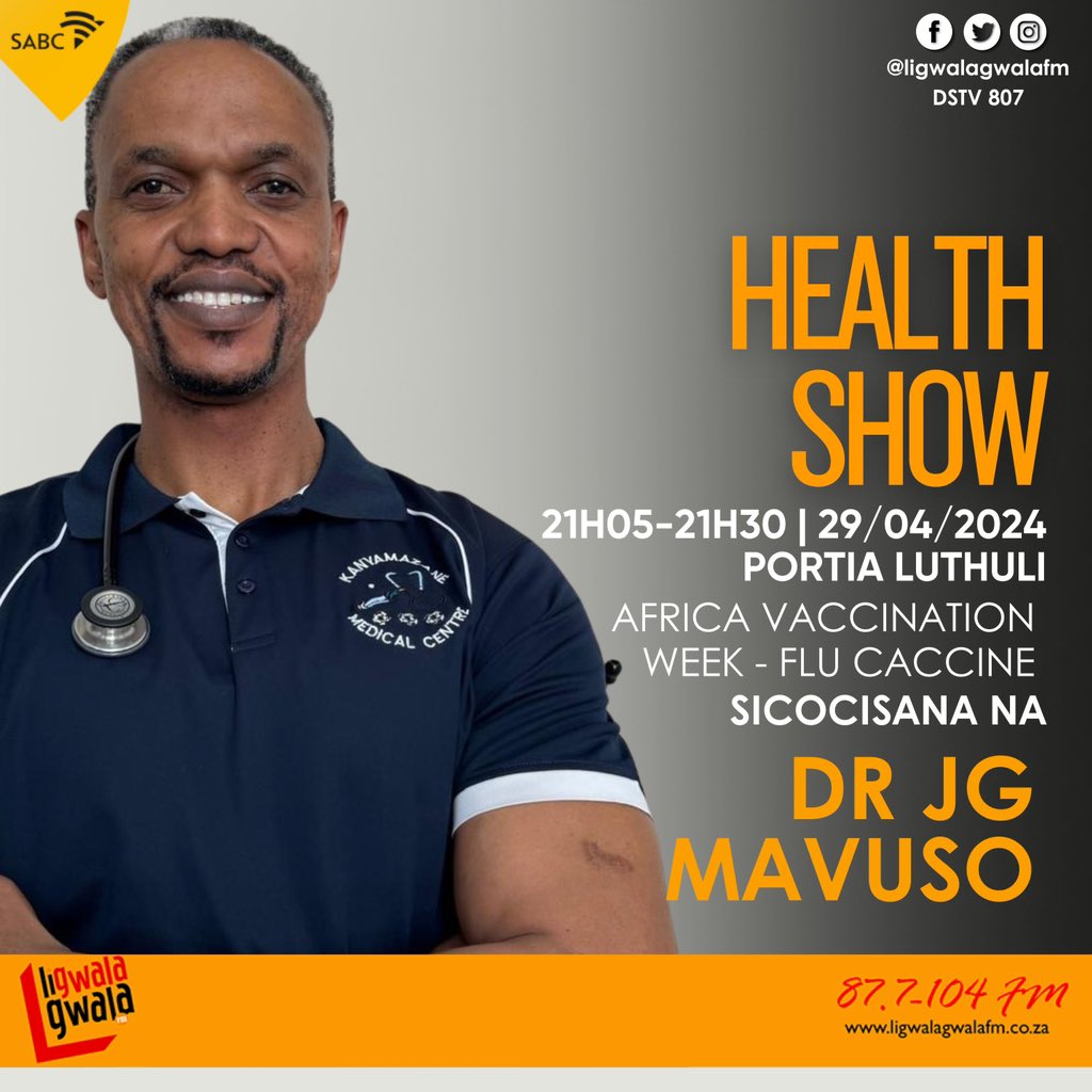 #HealthShow | 21H05-21H30 | 🎙️: @ladyofsoul2 ku #LigwalagwalaFM