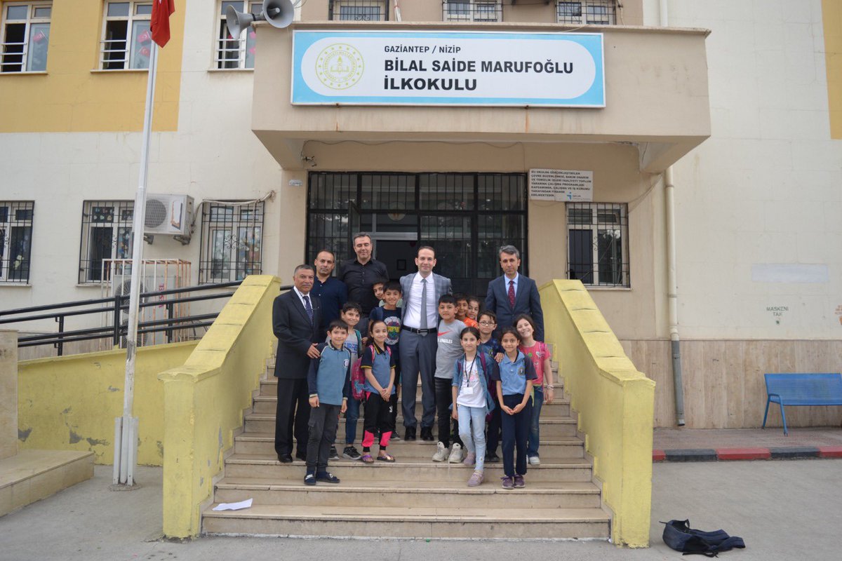 Kaymakamımız Osman Uğurlu, Bilal Saide Marufoğlu İlkokulunu ziyaret etti.
