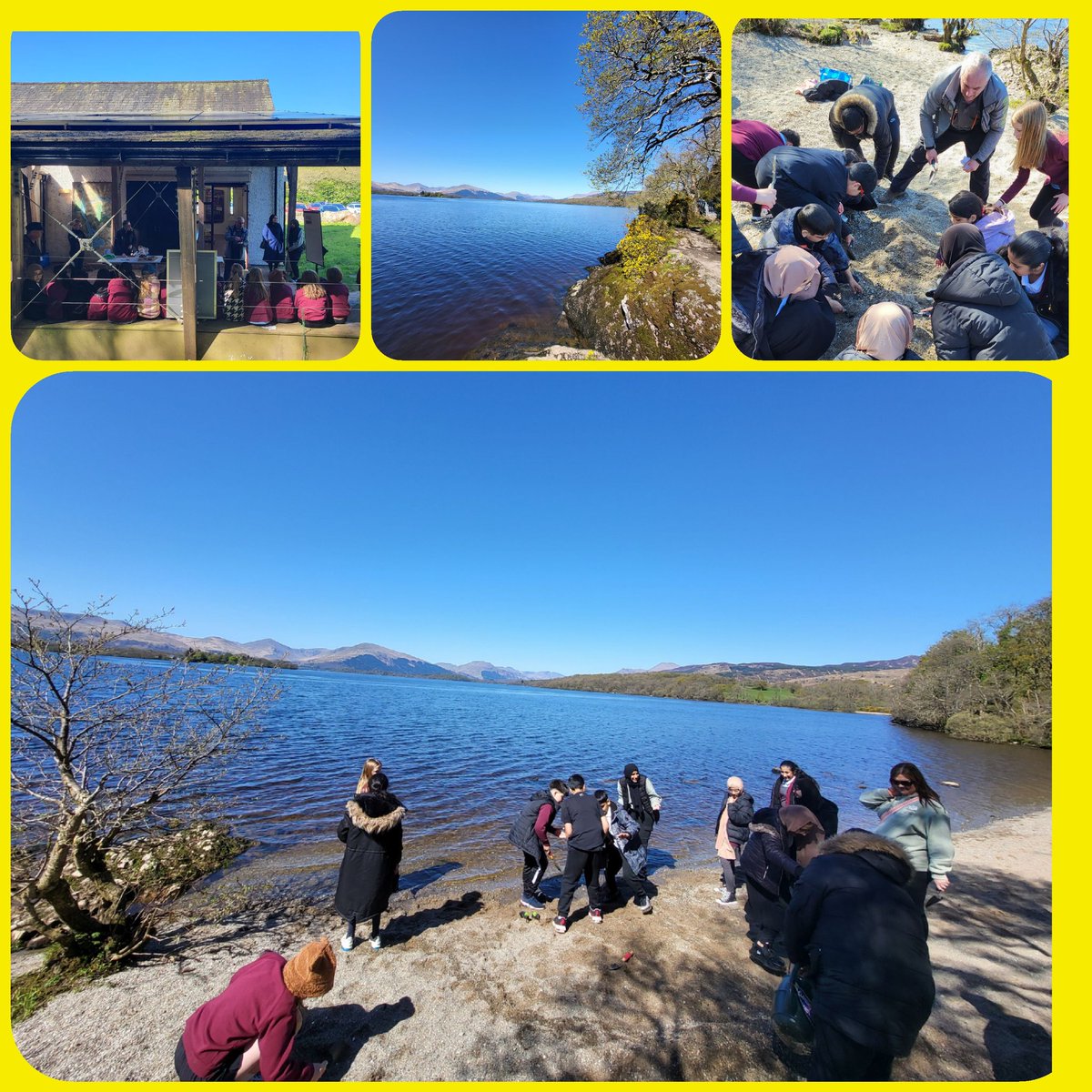 🌞 Last week P6 concluded their learning about Scotland with a trip to Balmaha, to see and hear all about the Highland Boundary Fault! What a fab day! @nationaltrust Next up for P6 and P7; World of Work! @Jane_Arthur_