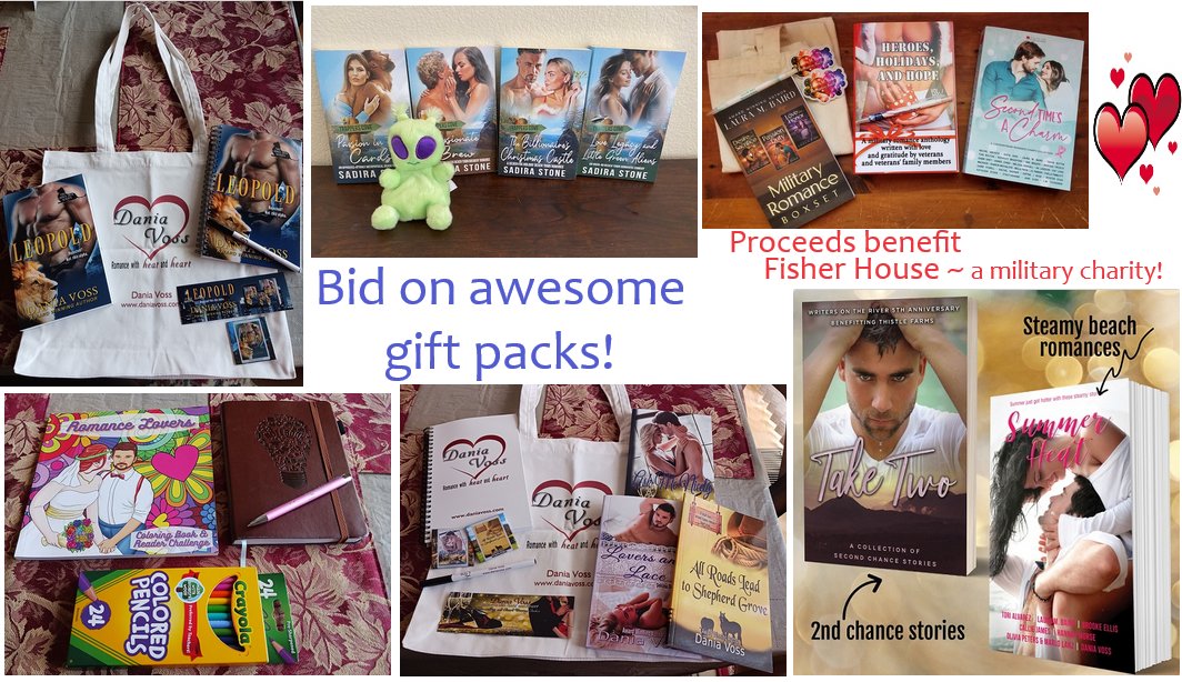 Look at the awesome items you can win 😍 Benefiting @FisherHouseFdtn this auction runs through 6/6 so go get your bid on! 💗🇺🇸 32auctions.com/HHH-FisherHouse #charityauction #supportourmilitary #veterans