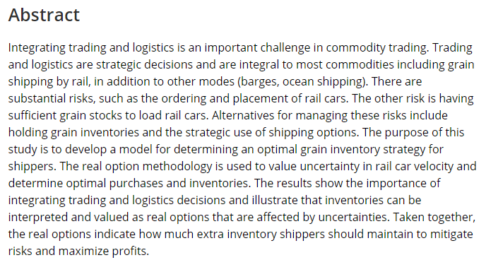 Agribusiness: an International Journal tweet media