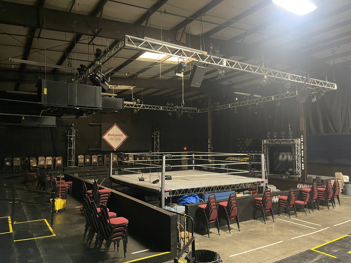 GOD, I REALLY FREAKING LOVE WRESTLING. I WOULD HITCH HIKE TO THE DAVIS ARENA AS A YOUTH TO WATCH THE LIKES OF CM PUNK, SETH SKYFIRE, CODY RHODES, DOUG BASHAM, ETC. THIS PLACE GAVE ME SO MUCH LIFE IN THE HARDEST TIMES OF MY YOUNG LIFE. @ovwrestling