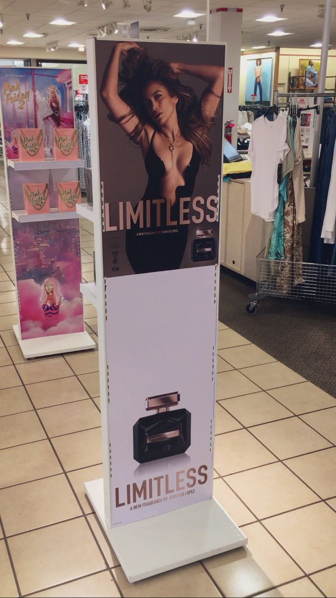 I COULD NOT WAIT any longer…

I just had to visit my local @JCPenney Beauty department and purchase (a few days early!) my bottles of #LIMITLESS perfume by @JLo…and this NEW FRAGRANCE smells AMAZING!! 
The consultant was so nice, and let me purchase EARLY‼️

#IAMLIMITLESS✨🖤✨