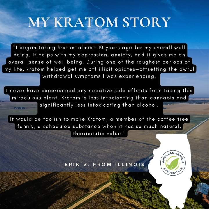 Absolutely safer than alcohol! Alcohol has zero benefits. Kratom has so many benefits. Thank you Erik!  #KeepKratomLegal