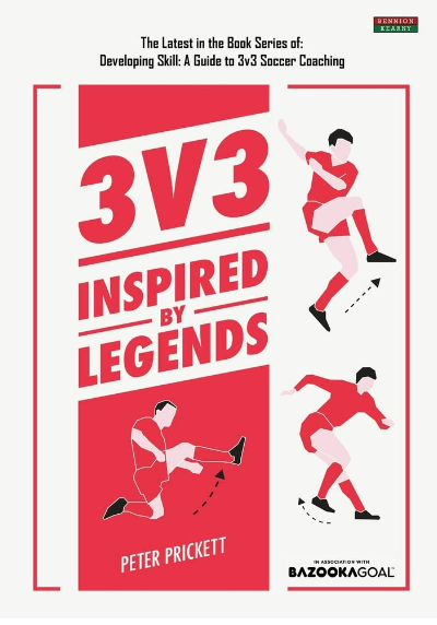 It's #UKCoachingWeek! My 3v3 books are designed to help give coaches ideas for their sessions and enable players to have more touches and decisions. Check them out!