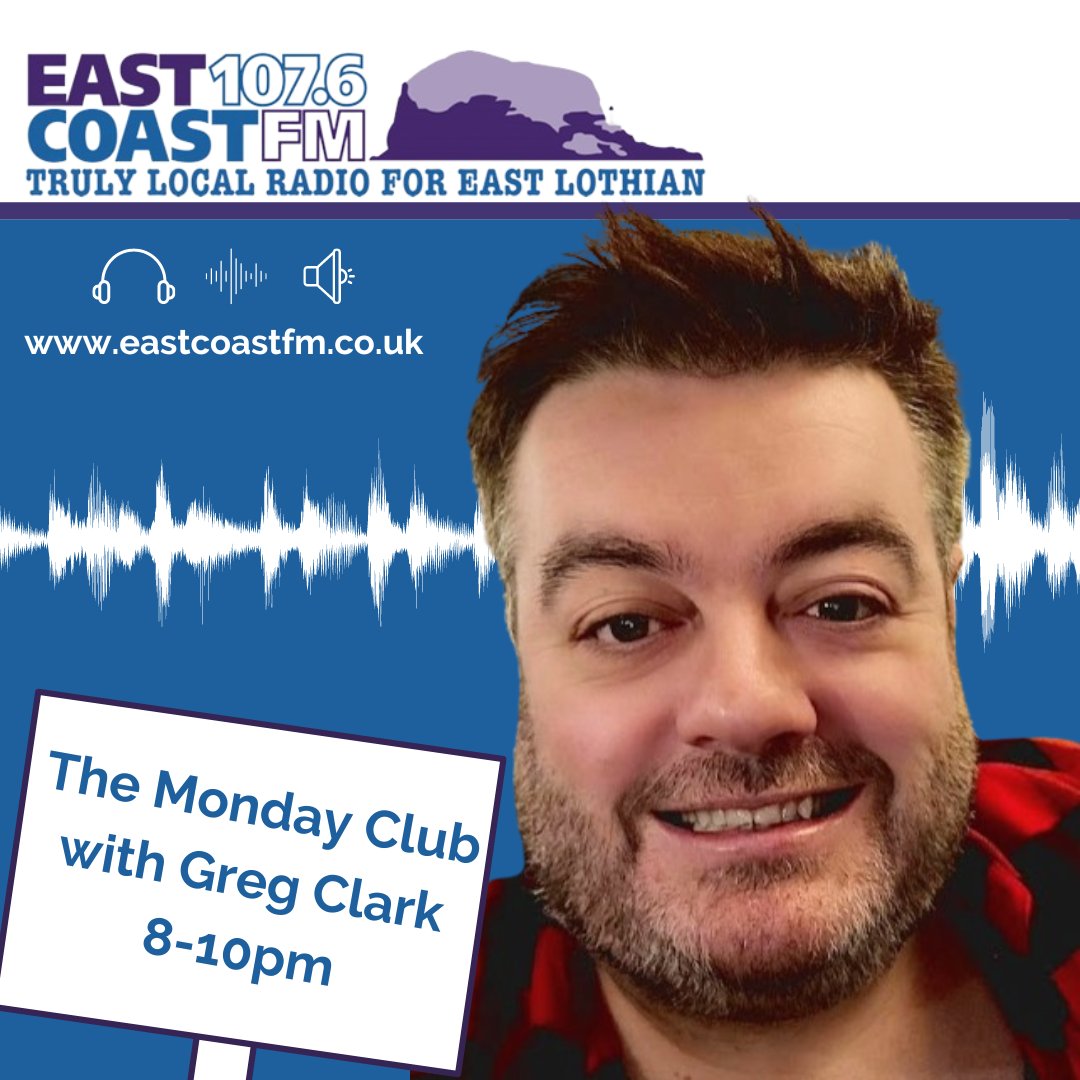 IamGregClark's tweet photo. Monday again!
We will soon be opening the door to the #MondayClub where I'll be spinning music from @HHawkOfficial @mansunband and @BiffyClyro as well as a #ThemeTalk which will leave you a tad misty eyed.
Join me at 8 on @ECFMScotland https://t.co/e9EjDzHTPH