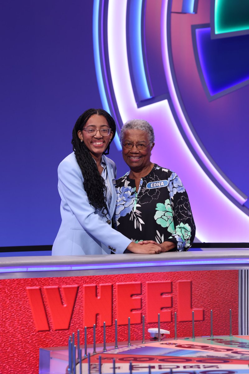 Wheel of Fortune with my grandma = a dream come true! You can watch us on TV May 10!