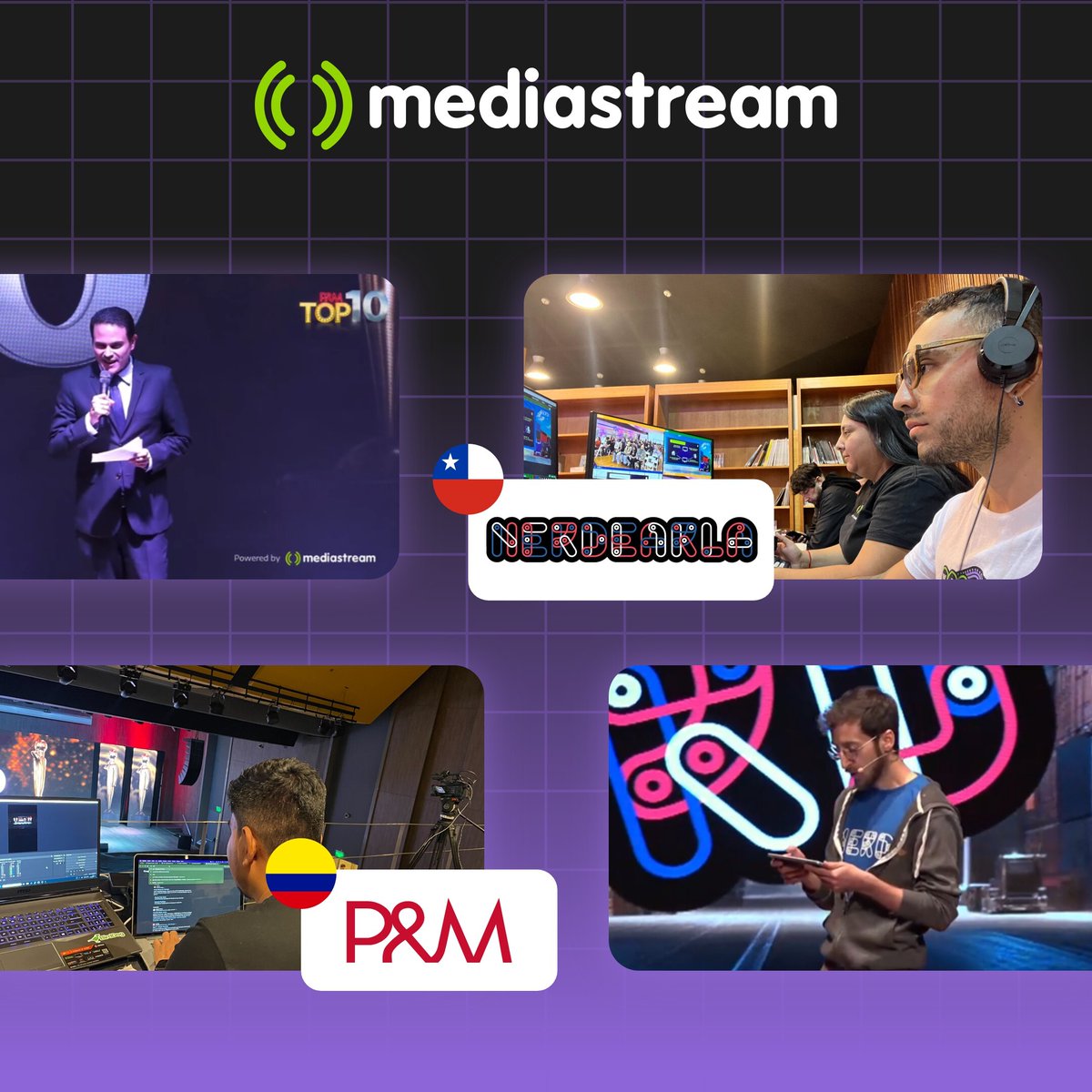 🎥✨ Experimenta la magia de transmitir en vivo con nuestra solución líder en el mercado. ¡Contáctanos hoy mismo para descubrir cómo podemos hacer realidad tus transmisiones en vivo con estilo y profesionalismo! 
#MediastreamLives #StreamingEmpresarial #InnovaciónDigital