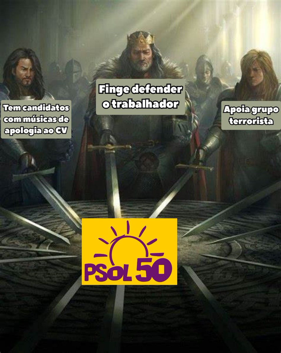 O resumo perfeito do PSOL.