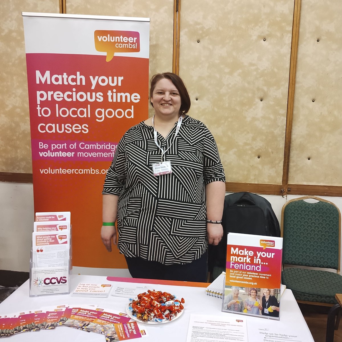 You can find Rima at Tesco, March tomorrow to chat to shoppers about Volunteer Cambs! Tues 30 March 10:00 - 14:00 Tesco, Hostmoor Avenue, March, PE15 0AX If you're in the area and would like to find out more about the platform and volunteering please pop along! #Volunteering