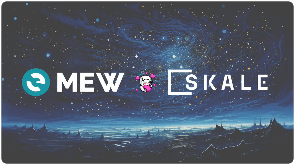 GM #Skaliens 👽 🛸 🪐 ✨ It's about that time again! 🗓️ Stake $SKL directly in your MEW wallet to earn staking rewards and help secure the #SKALE network 🔐 Get started on @SkaleNetwork today👇 download.mewwallet.com