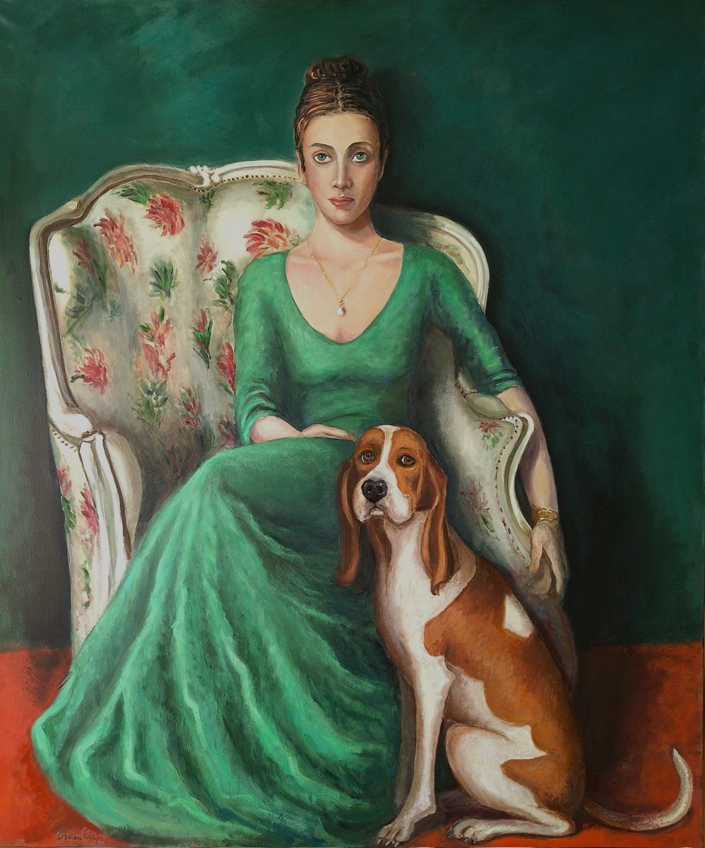 Anna e Cloe 2013
Olio su tela 100x120
carmencassighi.it 
#casadicarmencassighi