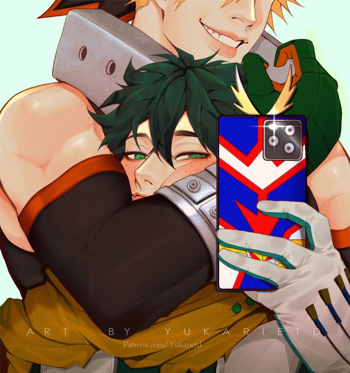 🧡💚💪🫦  u are mine Deku! 

#かっちゃん #折寺 #bkdk #ktdk #katsudeku #bakudeku #勝デク #勝デ