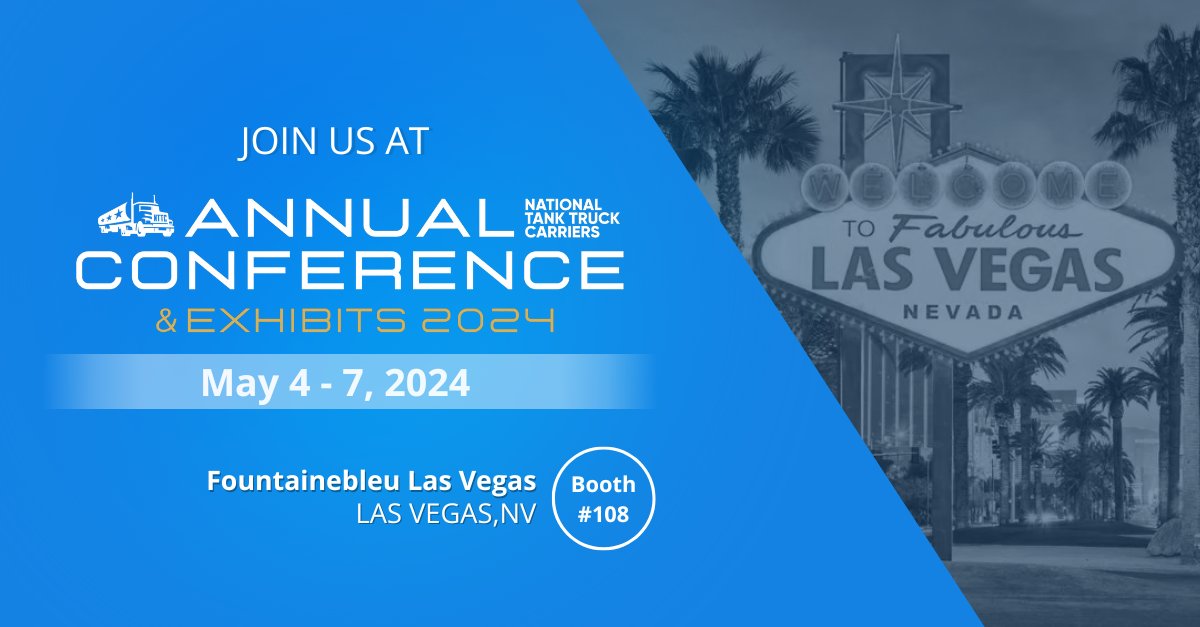 PlatformScience's tweet image. We&apos;re headed to Las Vegas for the National Tank Truck Carriers Annual Conference! Join us at booth #108 to hear how our Virtual Vehicle platform and fleet solutions can help fuel the future of your fleet.

#PlatformScience #VirtualVehicle #NTTC2024 #transportation #trucking