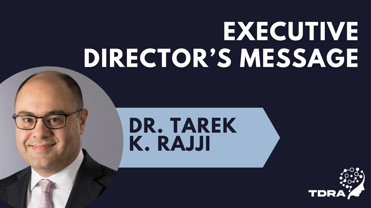 Exactly what does TDRA do? What does it take to become a member of TDRA, and what are the benefits of membership? In our updated Executive Director's Message, Dr. @RajjiTarek provides answers to these common questions. Have a quick read here: tdra.utoronto.ca/executive-dire…