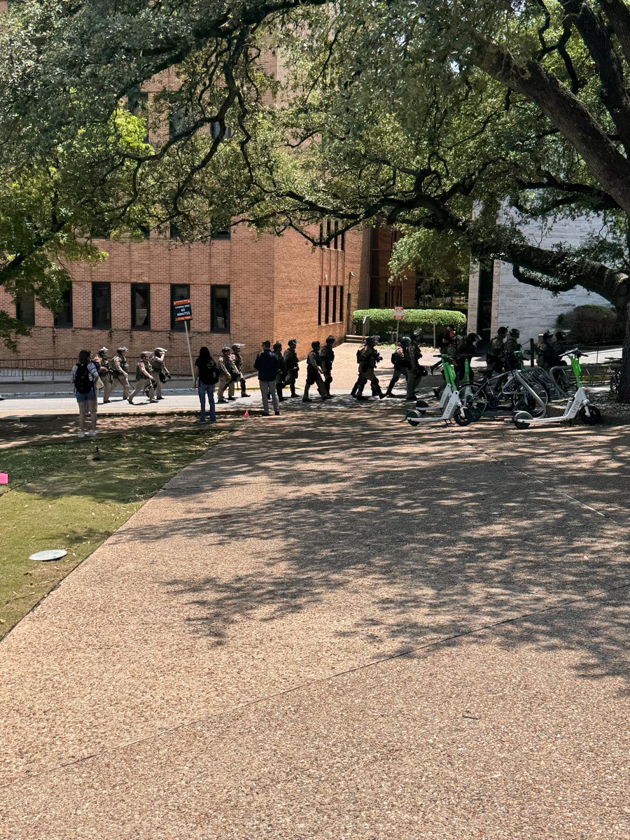 REPORT: Battered wives across the state regret the police presence at UT Austin but are “grateful for a day to rest”