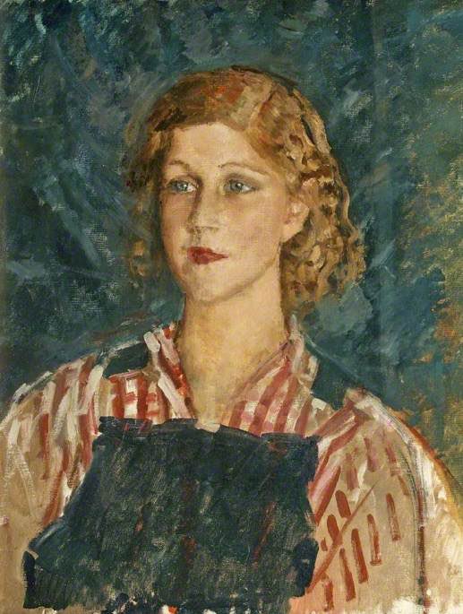 Dorothea Head, Augustus Edwin John, Oil on Canvas, c. 1930 (Salisbury & South Wiltshire Museum). beyondbloomsbury.substack.com