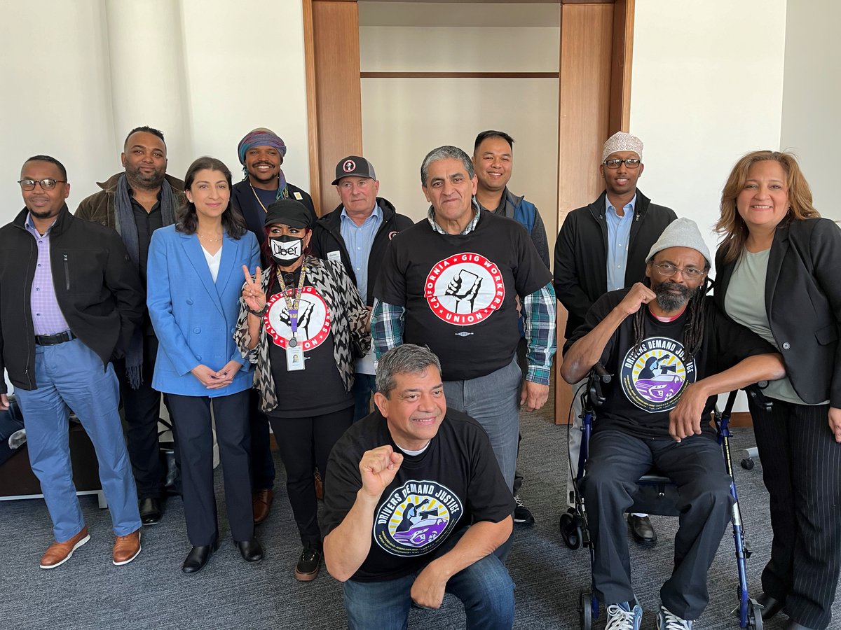 Rideshare drivers organizing with @SEIU from across the country, including here in Massachusetts with the #DriversDemandJustice coalition, joined @FTC Chair @linakhanFTC in New York on Friday for a productive discussion on drivers' organizing to win a union and push back against…