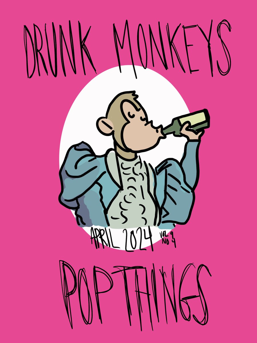 It's here, it's queer, it's pop, it's hot, it's cool, it rules the school. The annual Pop Culture issue is alive and we want you to read it here: drunkmonkeys.us/issue-94-april…