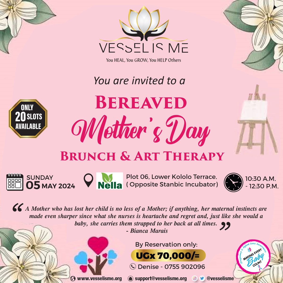 VesselIsMe's tweet photo. International Bereaved Mother's Day 2024.
For those who hold a child in their hearts instead of their arms.
Join us as we honour and celebrate these brave mothers. You're not alone, and we see you.
#MakingEveryBabyCount https://t.co/ZbxgIupJXU
