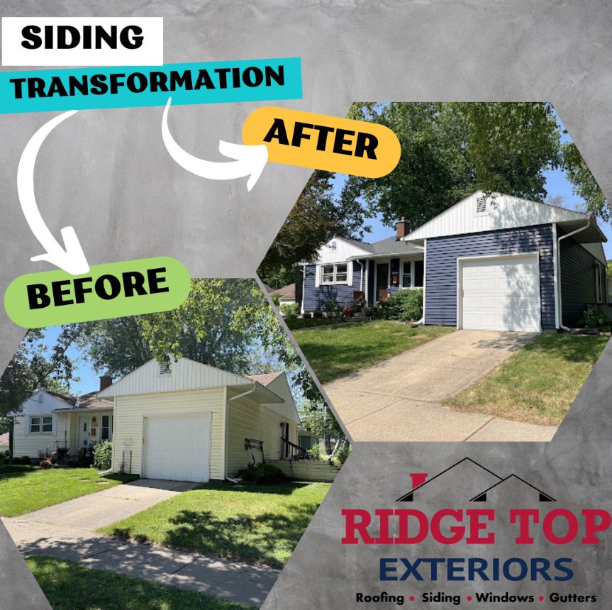 When it comes to roofing, siding, windows & gutters, trust Ridge Top Exteriors to get the job done. Trusted. Local. Affordable. ⁦@ExteriorsTop⁩