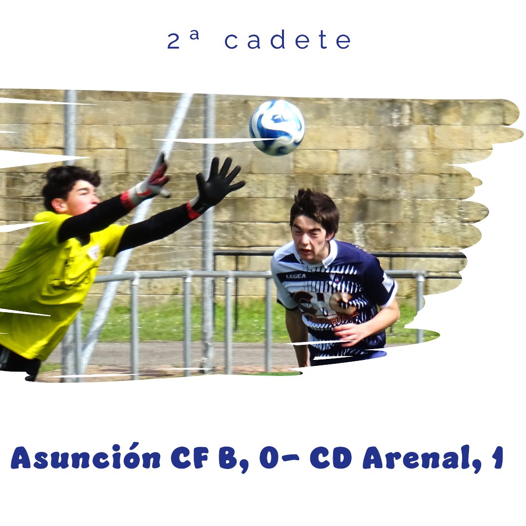 2ª cadete. Asunción CF B, 0-CD Arenal B, 1. 📷📷facebook.com/media/set/?van…