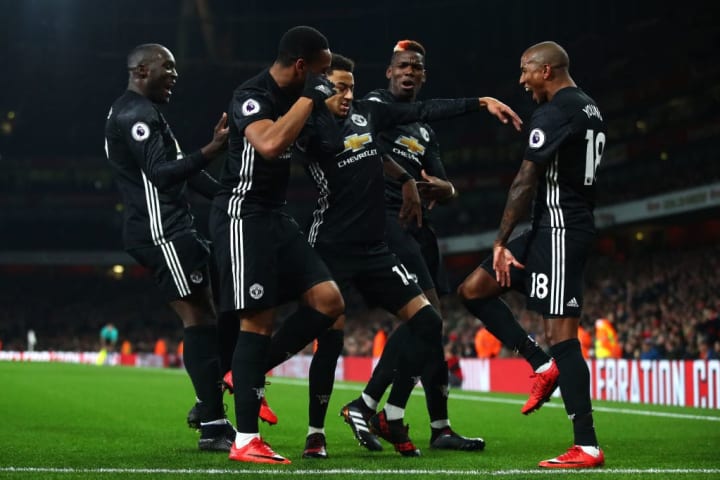 Jesse Lingard turns the Emirates into a dancefloor, iconic celebration.