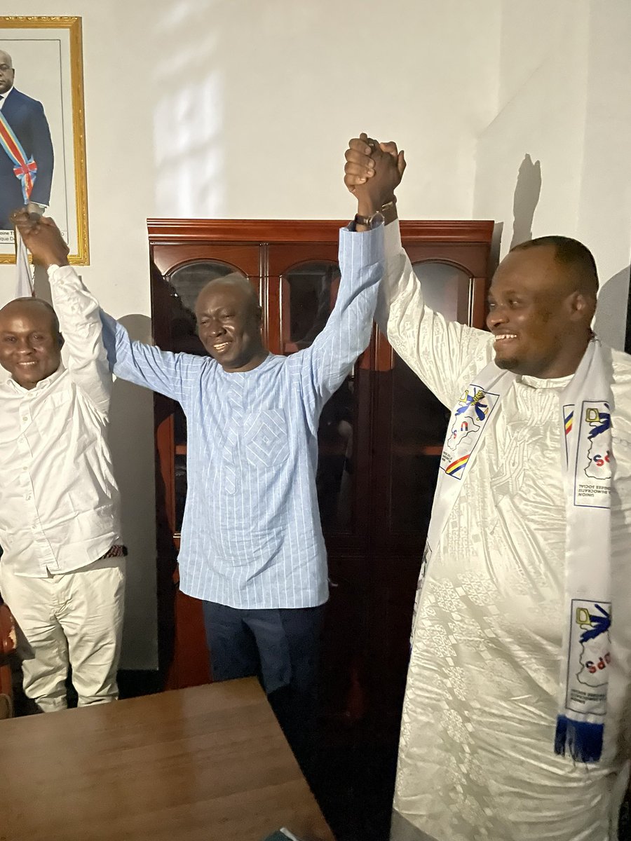 #RDC A l'UDPS, la victoire du ticket UDPS-MLC, Bumba-Iyeli, est célébrée ce soir