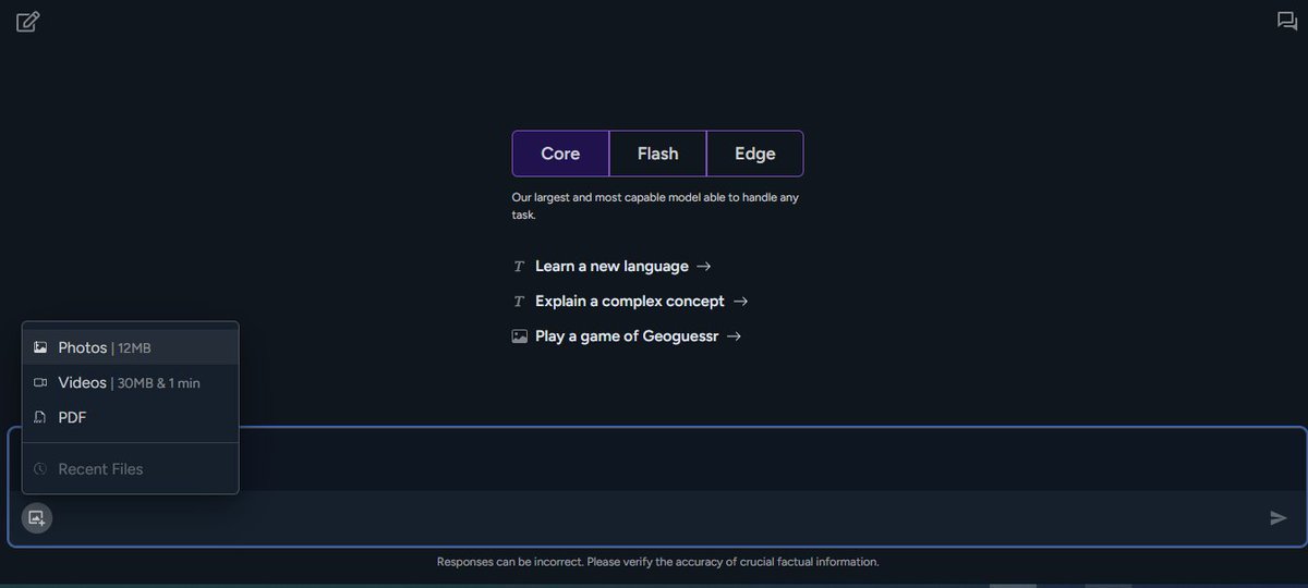 ثورة ذكاء اصطناعي ومجانا عبر reka.ai حتى الان مجانا بالكامل ليس للدردشة فقط يمكن تحميل ملفات و pdf وصور وفيديو يدعم اللغة العربية يمكن الدردشة الصوتية موقع جمع الكثير من المميزات والمنصة تتحدث عن تفوقها على الكثير من المنصات التي سبقتها في الظهور #الاحساء