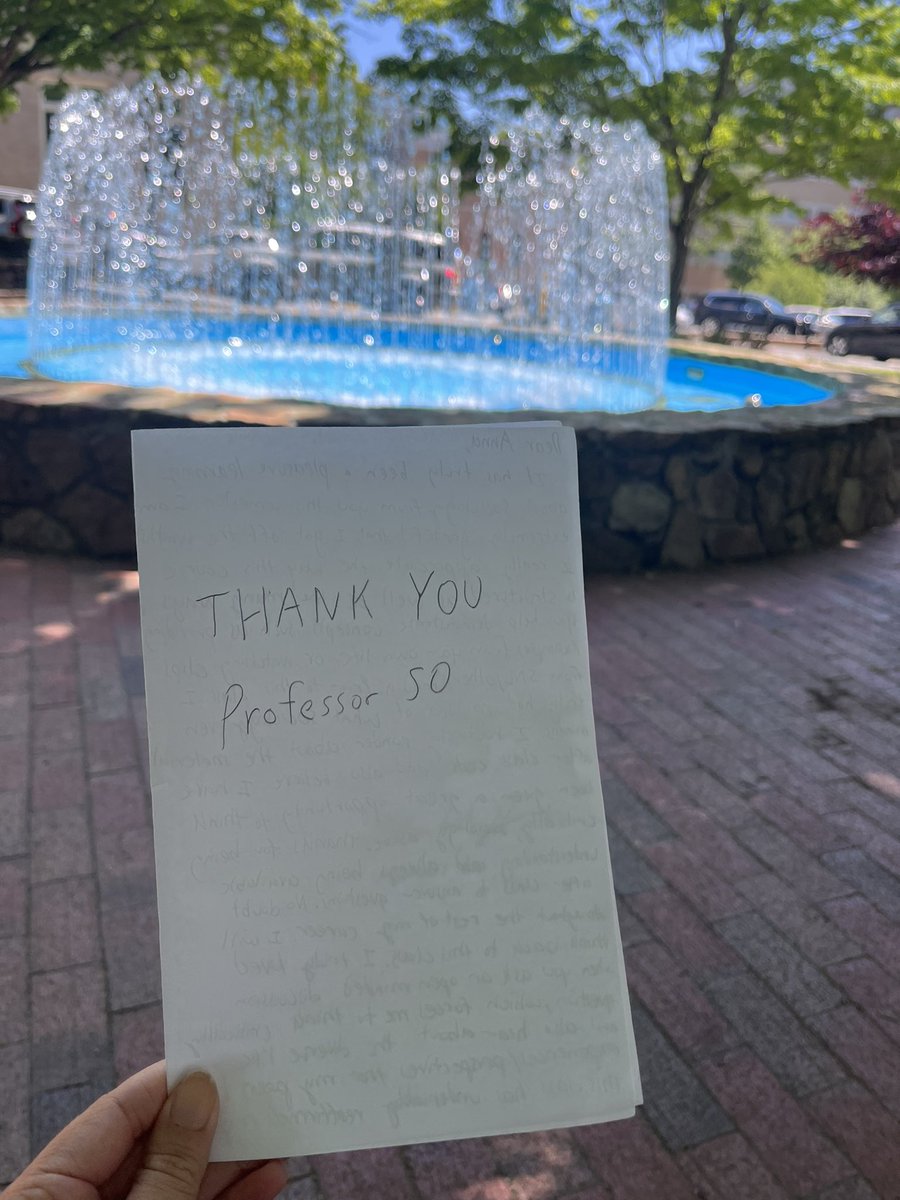 Anna Shelton-Ormond (@annaso_ciology) on Twitter photo Update: it’s LDOC and I’m still glad to be here! As an alum who loved undergrad courses at UNC, I’m so grateful I get to pay that experience forward.
One of my students said: “No doubt throughout the rest of my career, I will think back to this class.” 😭 y’all <a href="/UNCSociology/">UNC Sociology</a> Update: it’s LDOC and I’m still glad to be here! As an alum who loved undergrad courses at UNC, I’m so grateful I get to pay that experience forward.
One of my students said: “No doubt throughout the rest of my career, I will think back to this class.” 😭 y’all <a href="/UNCSociology/">UNC Sociology</a>