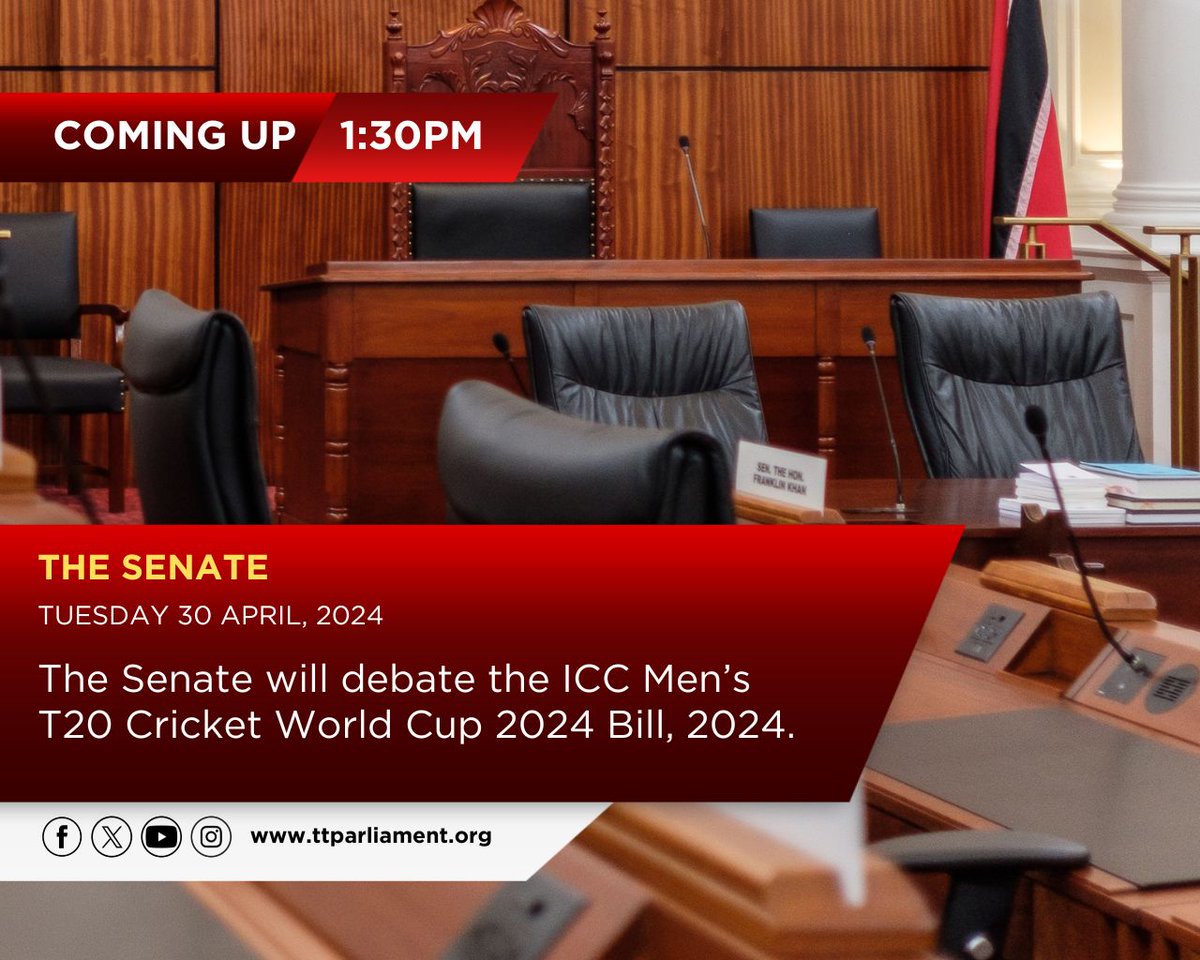 Join us in 30 minutes for the 19th Sitting of the Senate! View LIVE on Parliament Channel 11 or ParlView. youtube.com/live/CchQPNu9b…