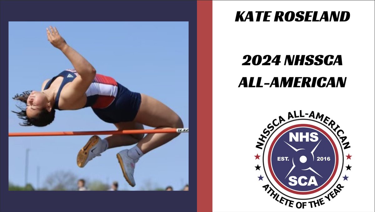 Congratulations to two of our very own for being two of only 49 in the country to be named 2024 @NHSSCA All-Americans! @hannahtagel & @kateroseland are true examples of leaders in the classroom, on the field/court, in the hallway and in the weight room. #EarnEverything