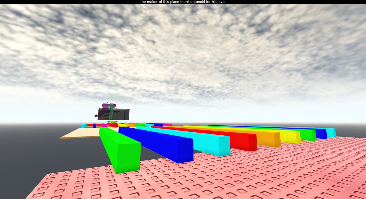 Easy rainbow obby Its back :D

By: nav1th
Created On: 5/20/2009
Last Updated: 1/9/2012
Link: roblox.com/games/10905627…