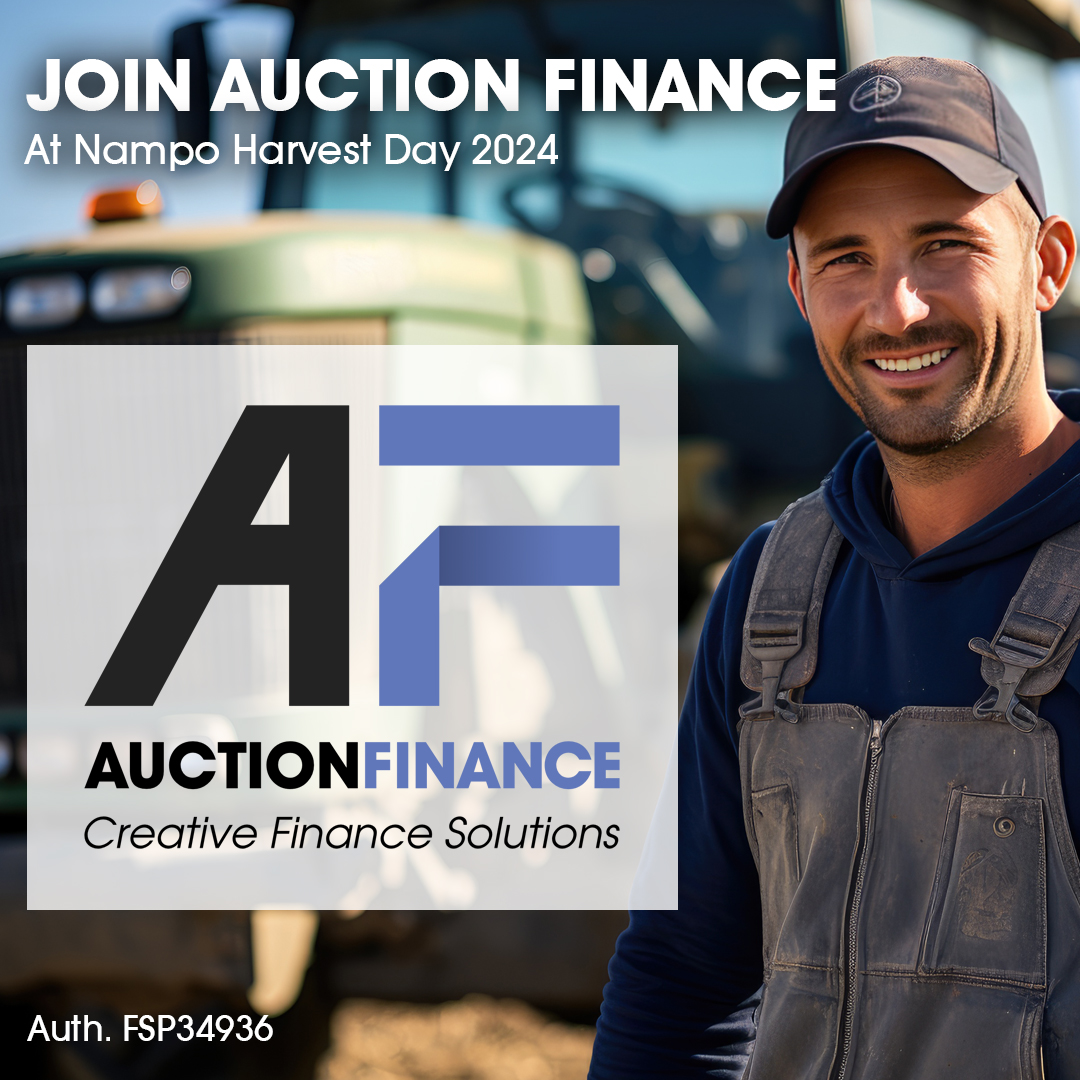 Join us at NAMPO 2024 Expo from May 14-17. Discover tailored finance solutions for solar, drones, equipment, vehicles, and more at the Auction Finance booth. Contact Lee-Anne Vermeulen at  (083) 277 0178 or  leeanne@com-fin.co.za. #NAMPO2024 #AgriculturalExpo
