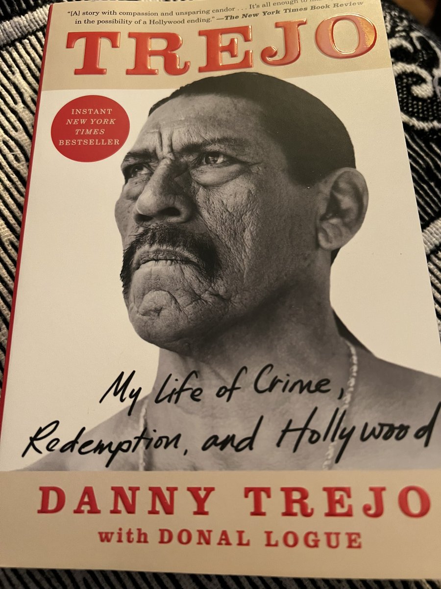Enjoyed reading this book. It brought back my reading mojo. #dannytrejo