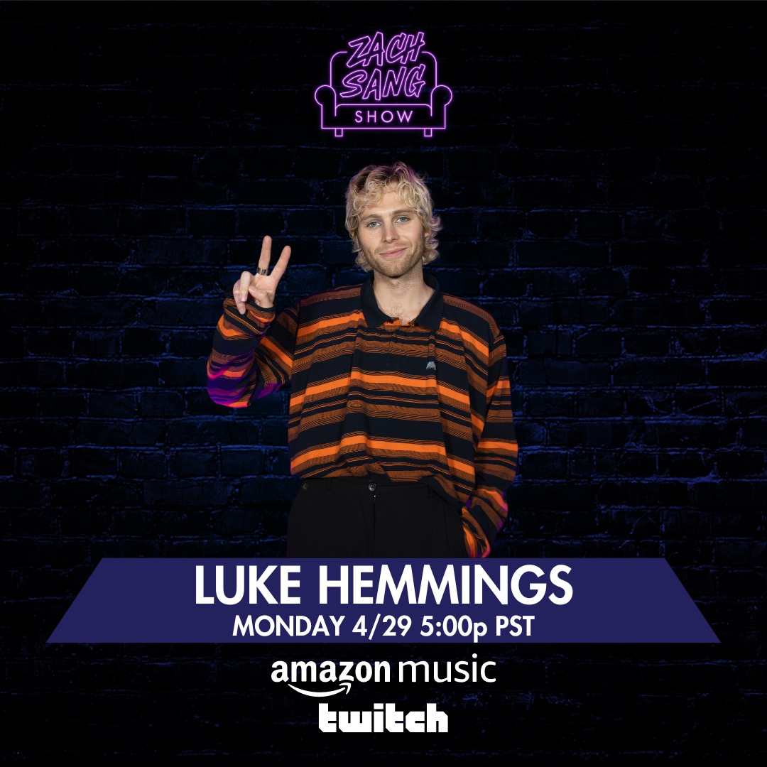 Tonight with @Luke5SOS on @Twitch! @amazonmusic twitch.tv/amazonmusic