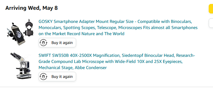 okay this kickstarted an hour long wikihole about microscopy and finally after 1.5y I finally decided to pull the trigger on a better microscope :3