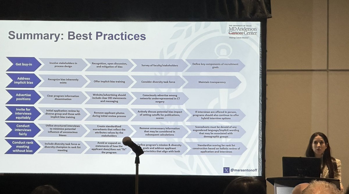 Crystal Zhang, MD, MPH (@crystalzhangmd) on Twitter photo Dr. <a href="/maraantonoff/">Mara Antonoff, MD, FACS</a> championing “Holistic Assessment and Retention throughout Residency Training” to recruit and train the best individuals into our future leaders #AATS2024 <a href="/AATSHQ/">AATS</a> <a href="/WomenInThoracic/">WomenInThoracicSurg</a> Dr. <a href="/maraantonoff/">Mara Antonoff, MD, FACS</a> championing “Holistic Assessment and Retention throughout Residency Training” to recruit and train the best individuals into our future leaders #AATS2024 <a href="/AATSHQ/">AATS</a> <a href="/WomenInThoracic/">WomenInThoracicSurg</a>