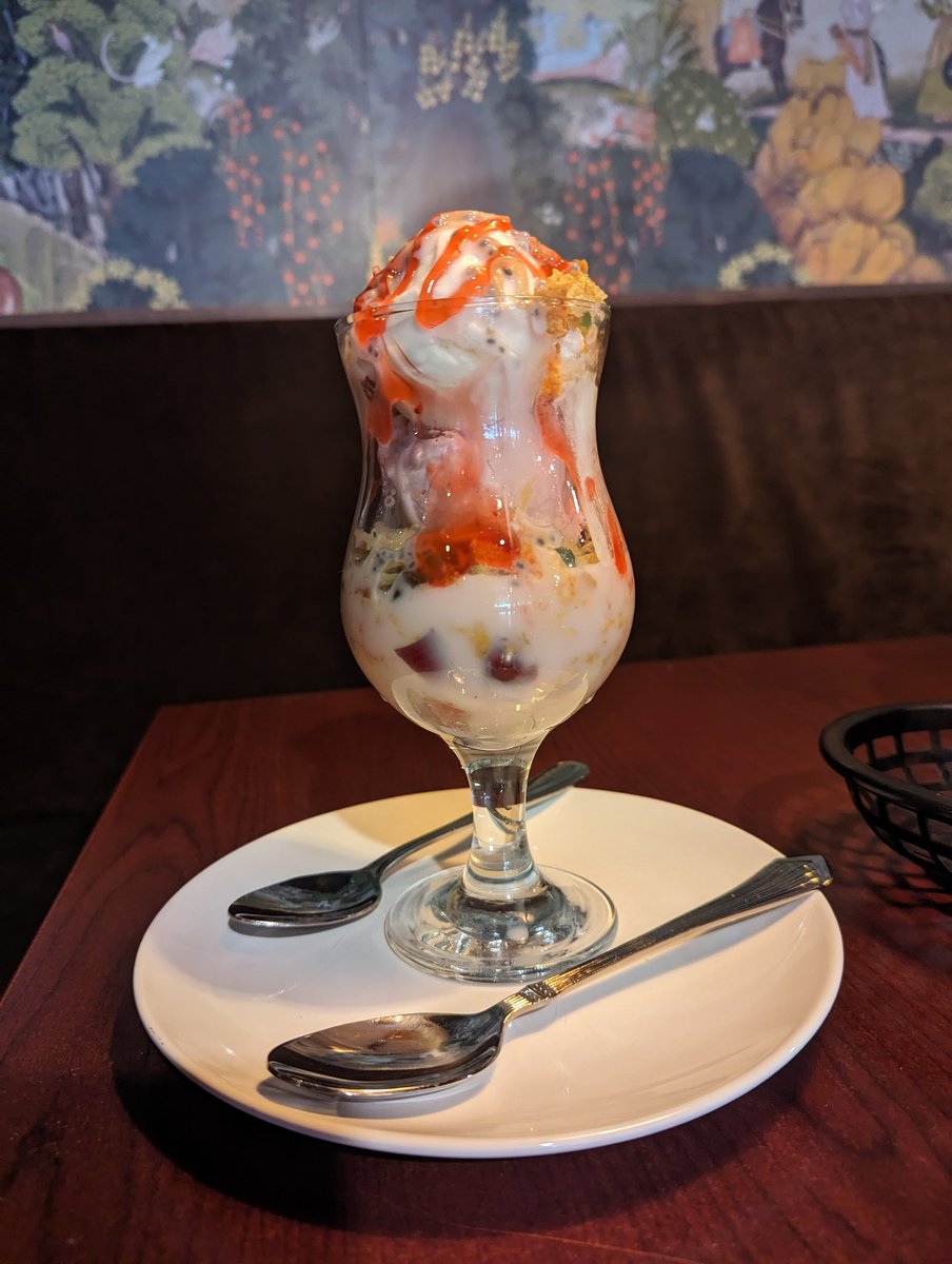 Super impressed with the Kohinoor (Gottingen St). Had Chicken 65 and a "Beef Roast" (South Indian dish of beef, coconut slices and curry leaves with spices, cooked in coconut oil) with parotta bread. Beautiful complexity of flavours with perfect heat! And a falooda for dessert!