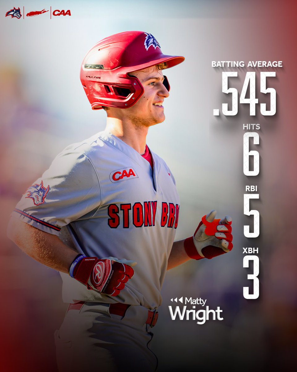 The Jersey native had a weekend down the Shore 💯 🌊🐺 x #NCAABaseball x @matty_wright26