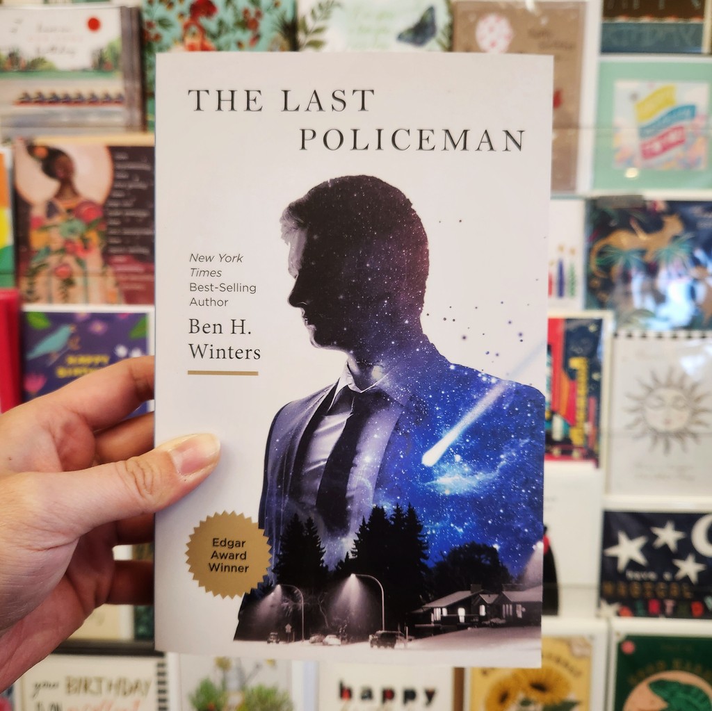 Congratulations to our staffer D (and to Ben H. Winters)! 1000 copies of The Last Policeman sold and counting!

#ShopLocal #IndieBookstore #BookLover #Booksellers #CanadianBooksellers #Indie #IndependentBookstore #Bookstore #Canadian #BookishCanadians #BenHWinters