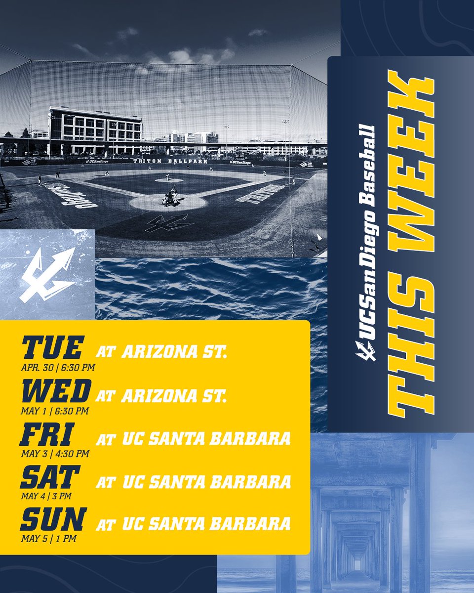 A busy week on the road for the Tritons 📆 bit.ly/3ccJUgN #GoTritons